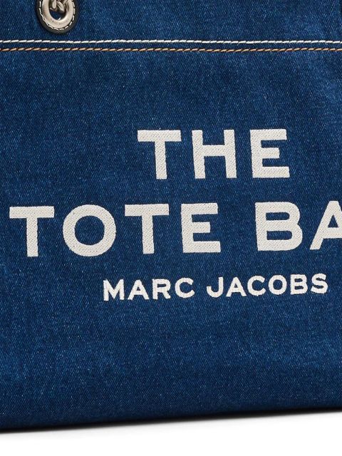 Marc Jacobs The Medium denim tote bag - Blue