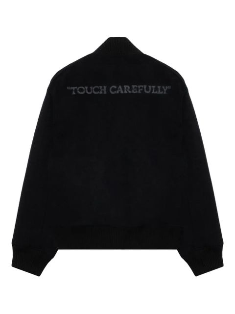 Off-White Quote bomber jacket - Black - zdjęcie produktu nr 2