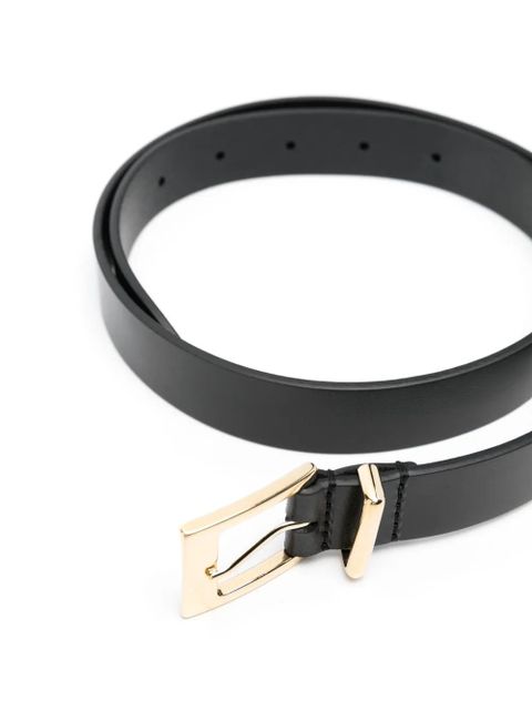 ISABEL MARANT Ilirya leather belt - Black - zdjęcie produktu nr 2