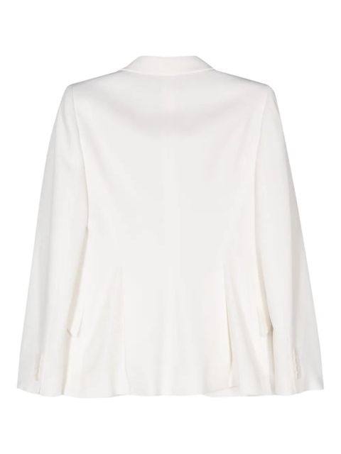 Alexander McQueen crepe peak-lapels blazer - White - zdjęcie produktu nr 2