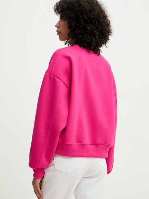 Answear.LAB bluza damska kolor różowy gładka