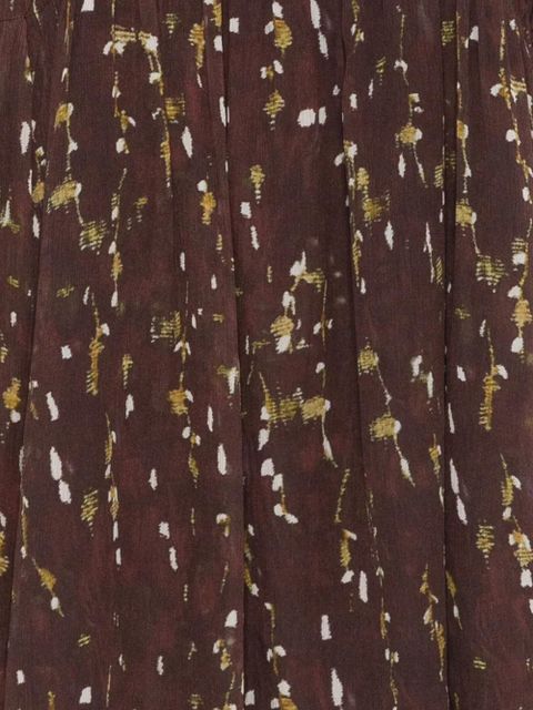 Ba&Sh Kanissa midi dress - Brown