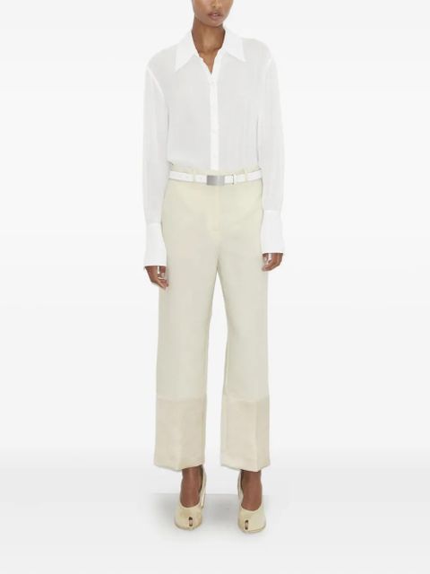Tory Burch cuffed shirt - White - zdjęcie produktu nr 2