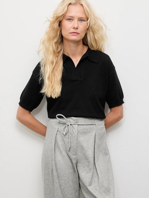 Answear.LAB sweter z kaszmirem damski kolor czarny lekki - zdjęcie produktu nr 1