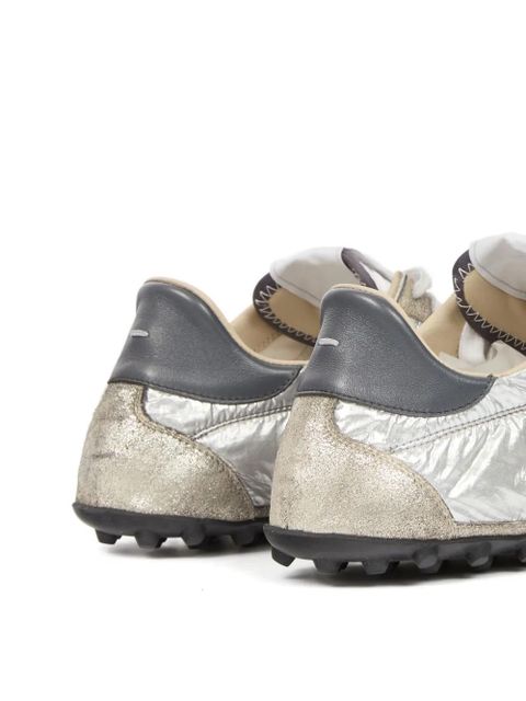 Maison Margiela Metallic low-top sneakers - Silver