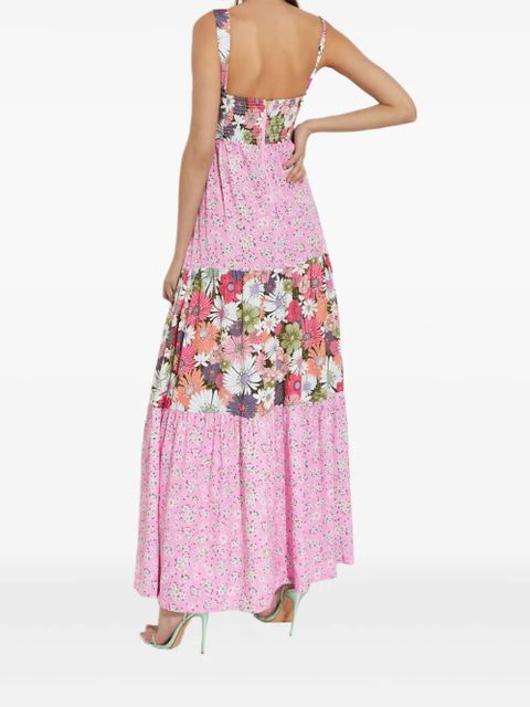 Agua By Agua Bendita Alanifloral maxi dress - Pink