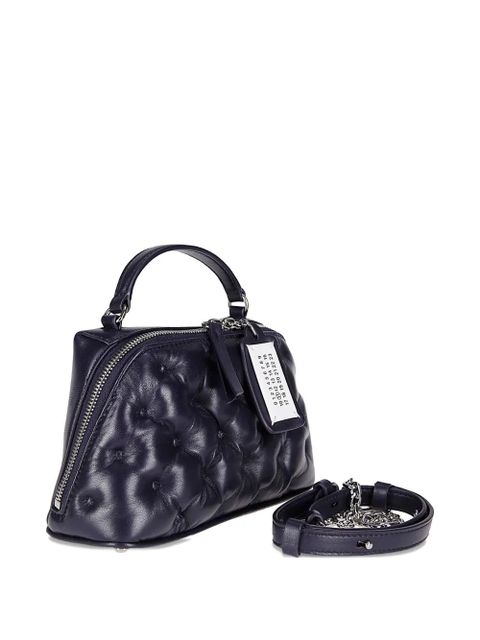 Maison Margiela Glam Slam quilted leather tote bag - Blue - zdjęcie produktu nr 2