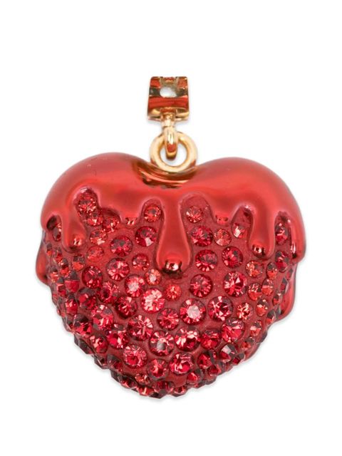 Swarovski heart-shape pendant - Red