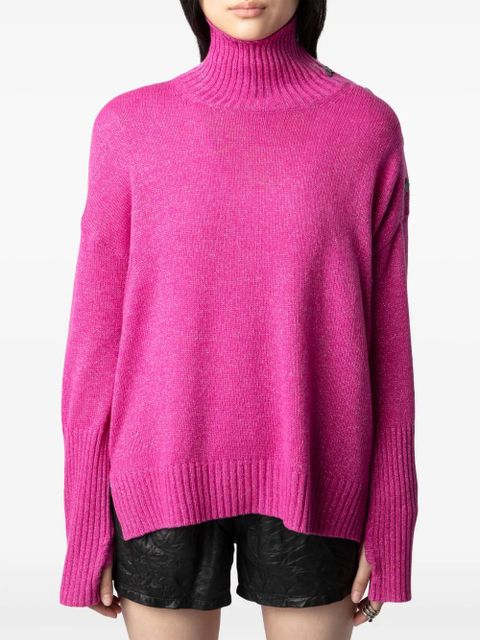 Zadig&Voltaire Alma Bijoux jumper - Pink