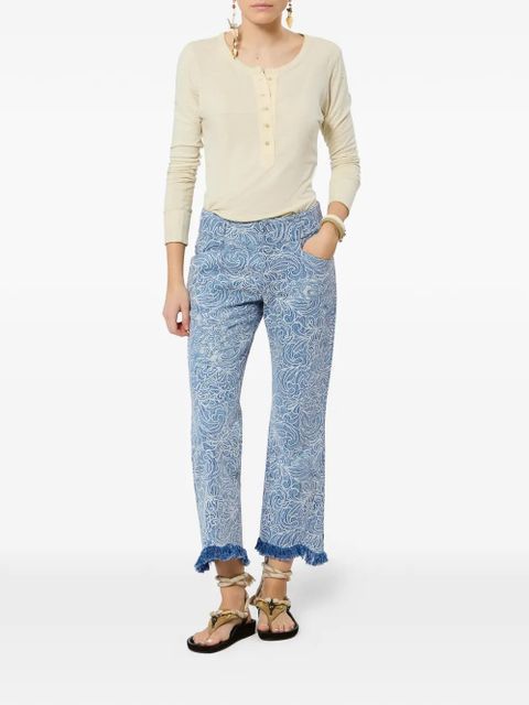 ISABEL MARANT Ombeline flared jeans - Blue - zdjęcie produktu nr 2