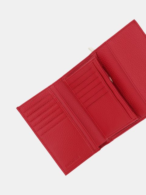 Coccinelle portfel skórzany damski kolor czerwony E2 MW5 11 66 01 - zdjęcie produktu nr 2