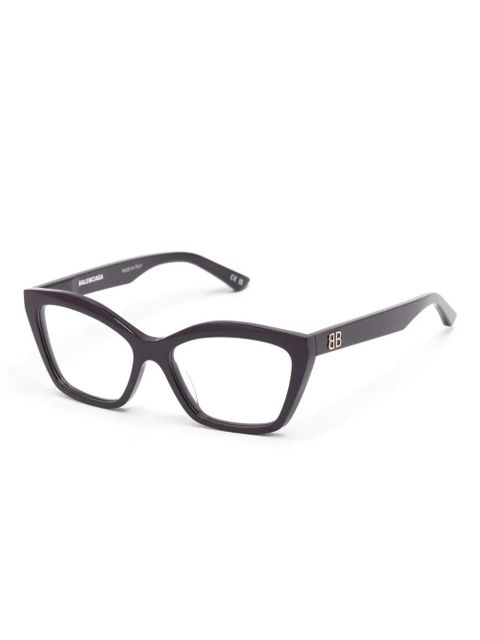 Balenciaga Eyewear cat-eye glasses - Purple