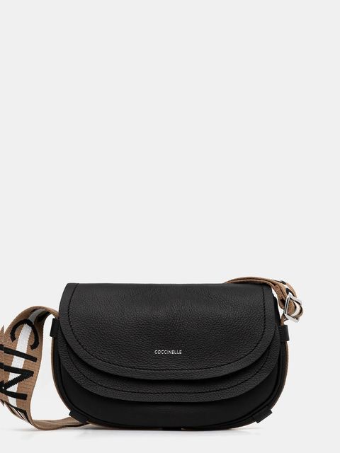 Coccinelle torebka skórzana RAQUEL kolor czarny E1.SQ0.15.03.01 - zdjęcie produktu nr 1