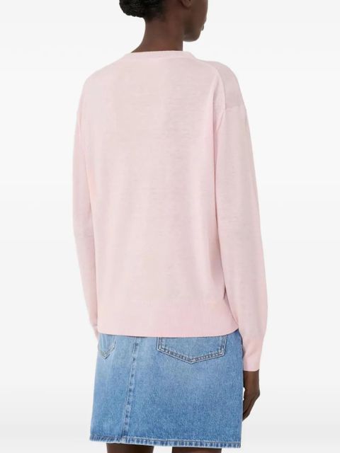Weekend Max Mara Wkdvento crew-neck sweater - Pink