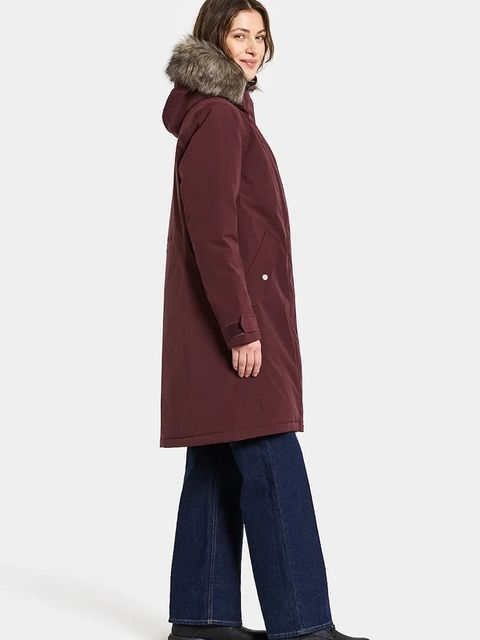 Didriksons kurtka ERNA kolor bordowy zimowa 505853
