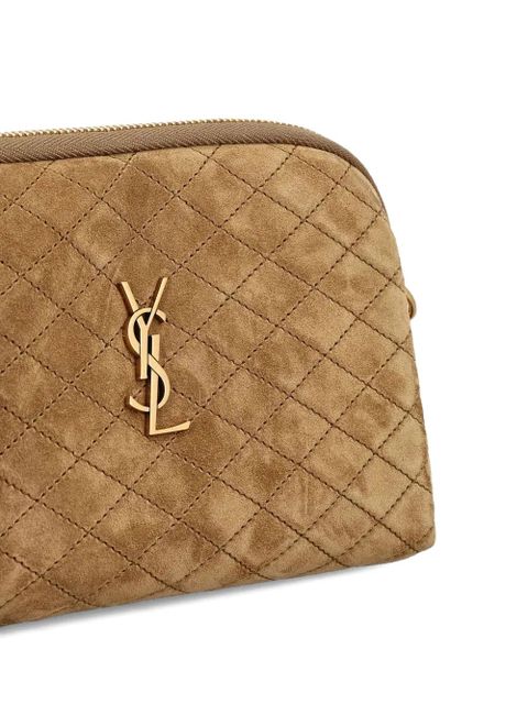 Saint Laurent mini Gaby cross-body bag - Brown - zdjęcie produktu nr 1