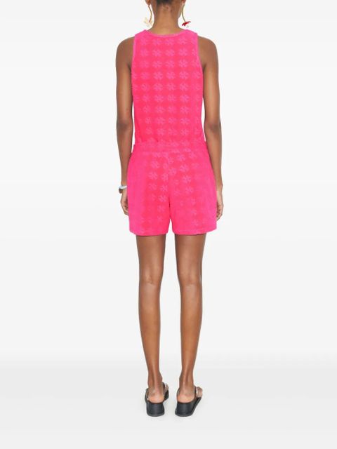 Tory Burch terry jacquard shorts - Pink