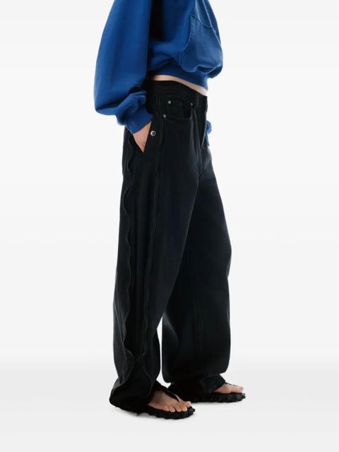 Alexander Wang zip-detail jeans - Black