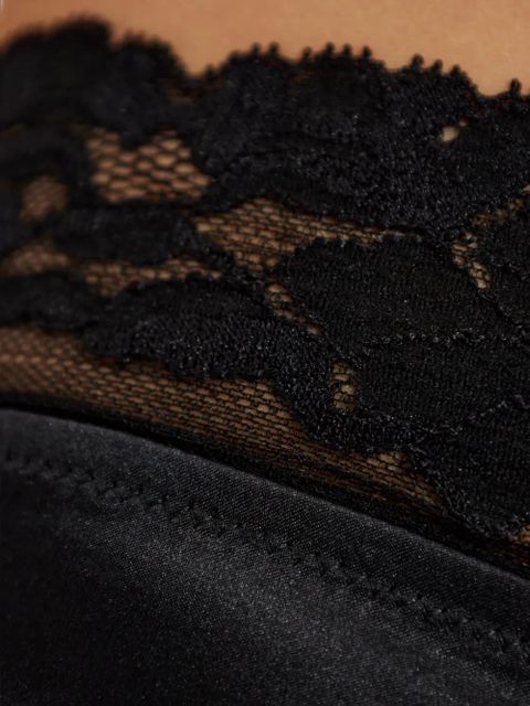 Dolce & Gabbana lace-trimmed briefs - Black