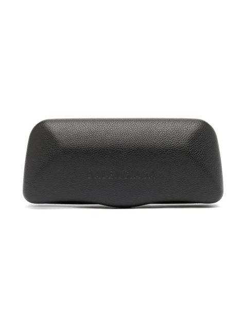 Balenciaga Eyewear logo-print sunglasses - Black