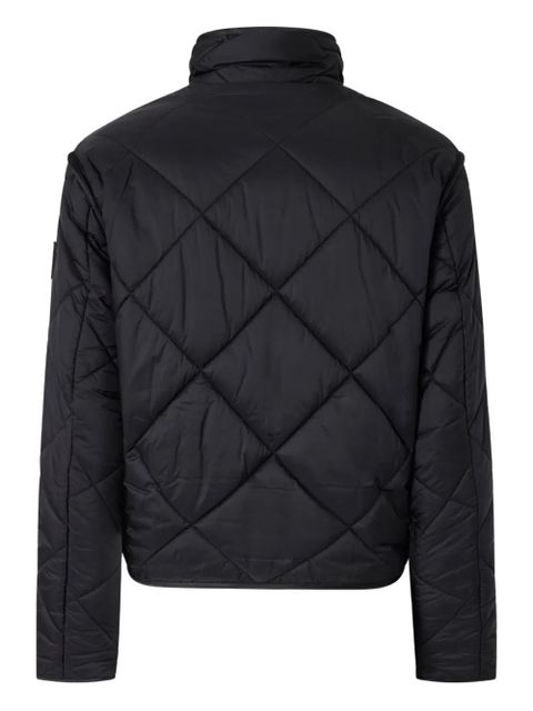 PINKO quilted diamond-pattern jacket - Black - zdjęcie produktu nr 2