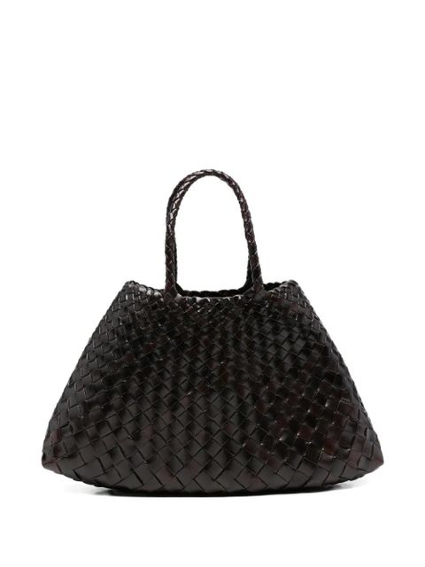 DRAGON DIFFUSION leather tote bag - Brown - zdjęcie produktu nr 1