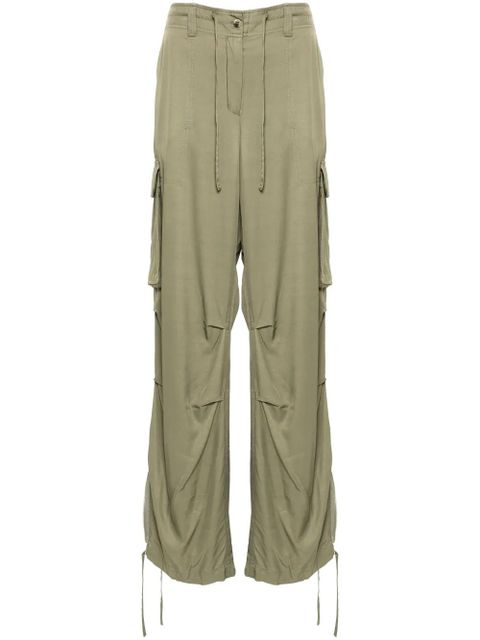 Golden Goose wide-leg cargo pants - Green - zdjęcie produktu nr 1