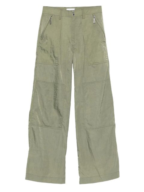 Rabanne pleated pocket trousers - Green - zdjęcie produktu nr 1