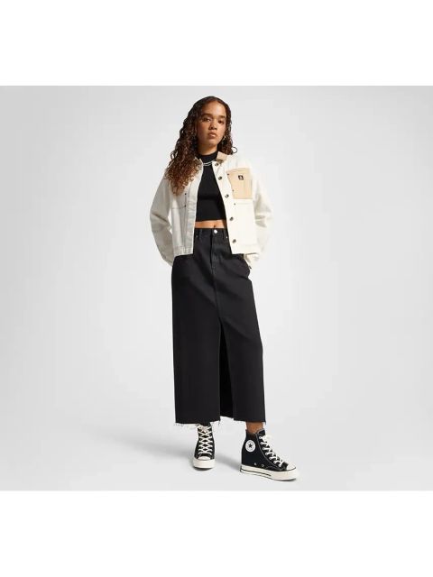 Converse trampki Chuck 70 Wedge damskie kolor czarny A12563C