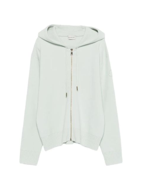 Moncler zip-up hoodie - Green - zdjęcie produktu nr 1