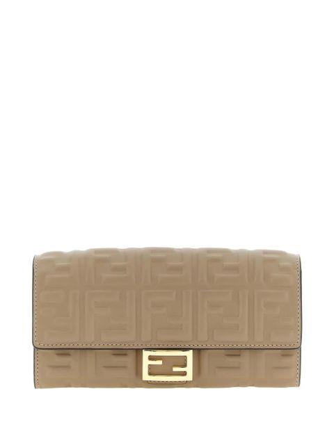 FENDI FF-embossed mini bag - Neutrals - zdjęcie produktu nr 1