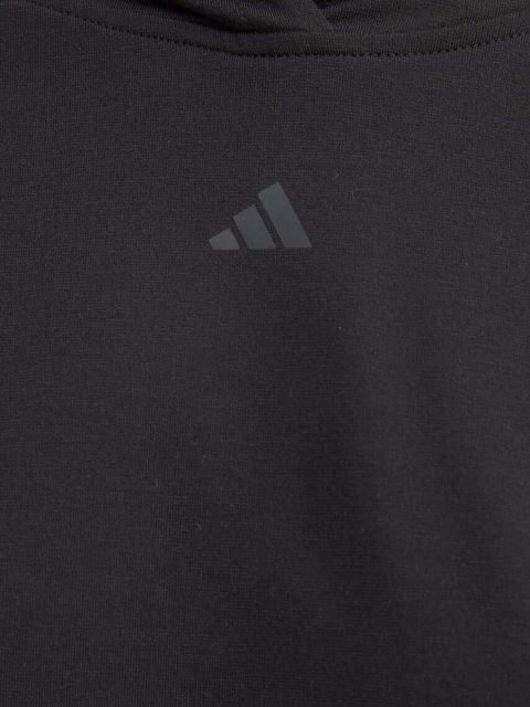 adidas Performance bluza treningowa Power kolor czarny z kapturem gładka IV9219