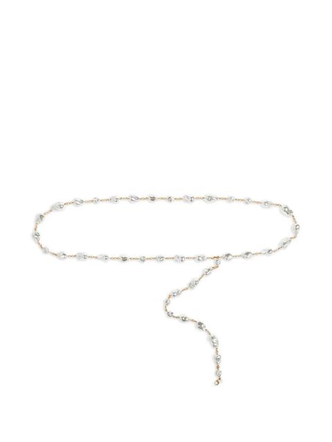 Cult Gaia Vana faux-pearl belt - White - zdjęcie produktu nr 1