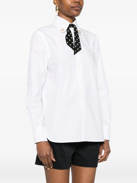 Valentino Garavani cotton poplin shirt - White