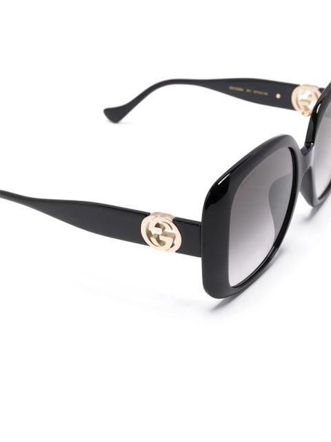 Gucci Eyewear square-frame sunglasses - Black