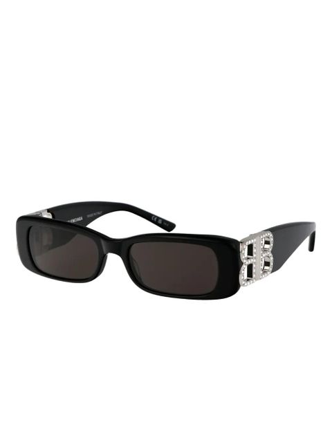Balenciaga Eyewear Dynasty rectangle-frame sunglasses - Black - zdjęcie produktu nr 2