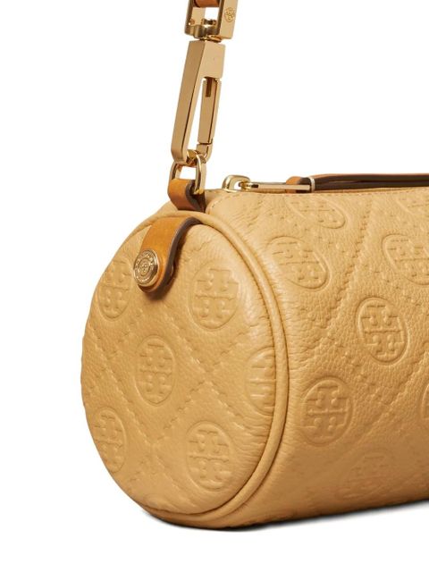 Tory Burch monogram pebble cylinder cross body bag - Brown - zdjęcie produktu nr 2