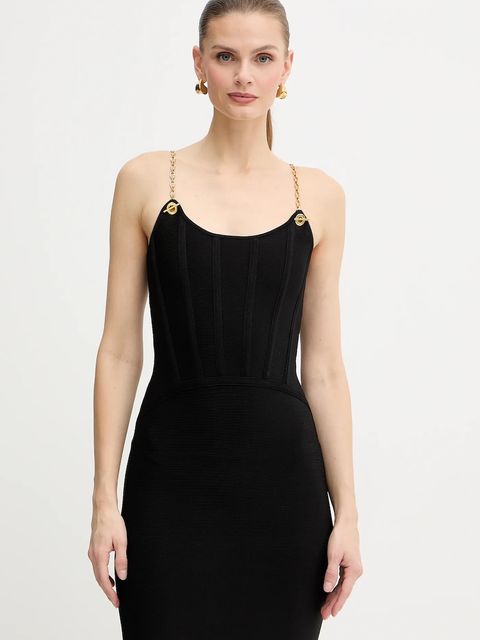 Marciano by Guess sukienka AISHA kolor czarny mini dopasowana 5BGK09 5036Z - zdjęcie produktu nr 1