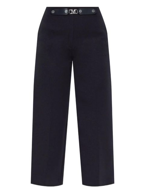 Max Mara belted culotte trousers - Blue - zdjęcie produktu nr 1