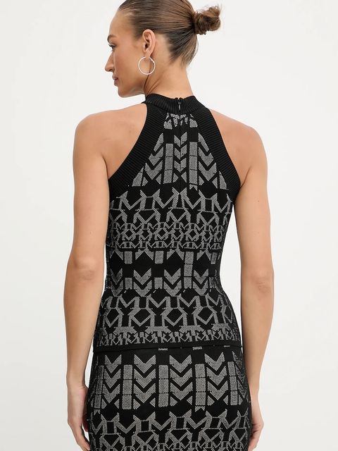 Marciano by Guess top BILLIE damski kolor czarny 5YGR07 5877Z