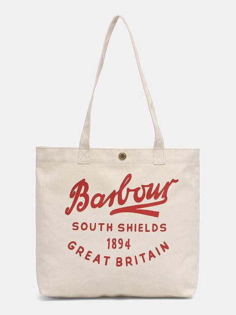 Barbour torba bawełniana Script - zdjęcie produktu nr 2