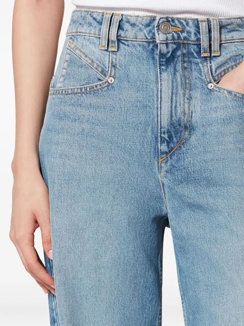 ISABEL MARANT Lemony pocket jeans - Blue