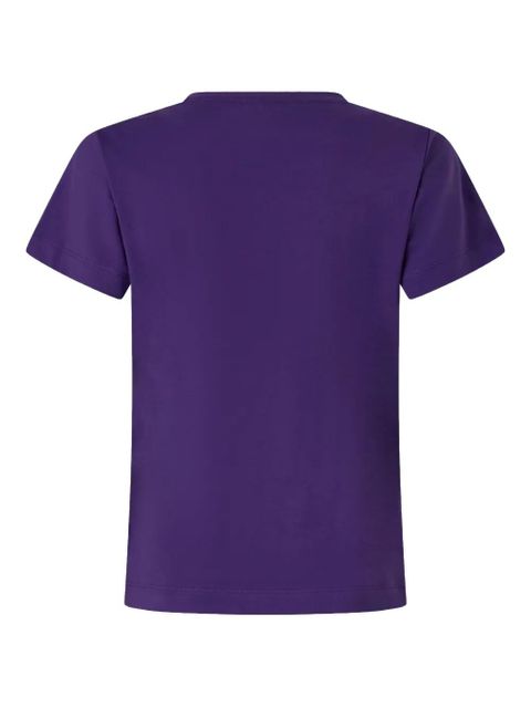 PINKO embellished short-sleeve T-shirt - Purple - zdjęcie produktu nr 2