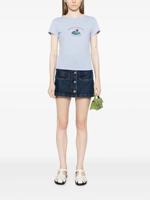 Reformation Max T-shirt - Blue - zdjęcie produktu nr 2