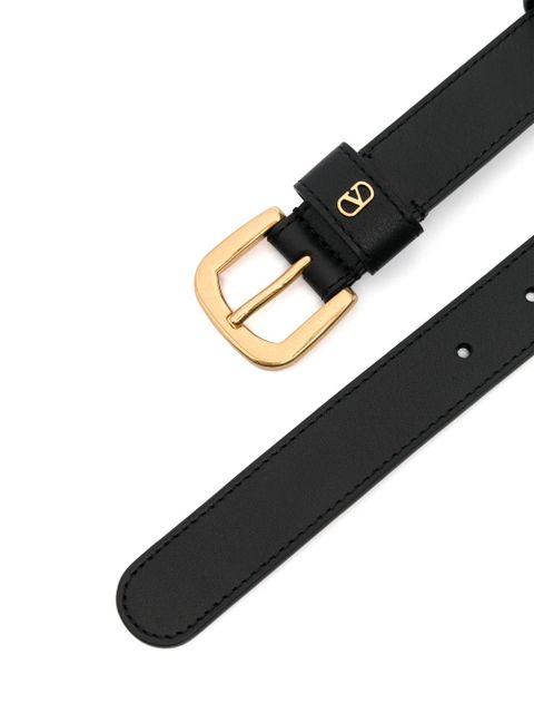 Valentino Garavani Mini VLogo Signature belt - Black - zdjęcie produktu nr 2