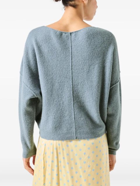 American Vintage Damsville long-sleeve sweater - Grey