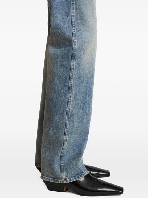 KHAITE Danielle straight-leg jeans - Blue