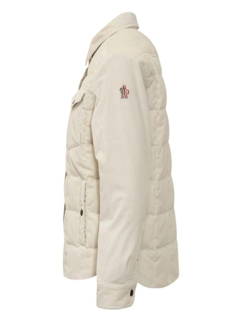 Moncler Grenoble Paulet puffer shirt jacket - Neutrals