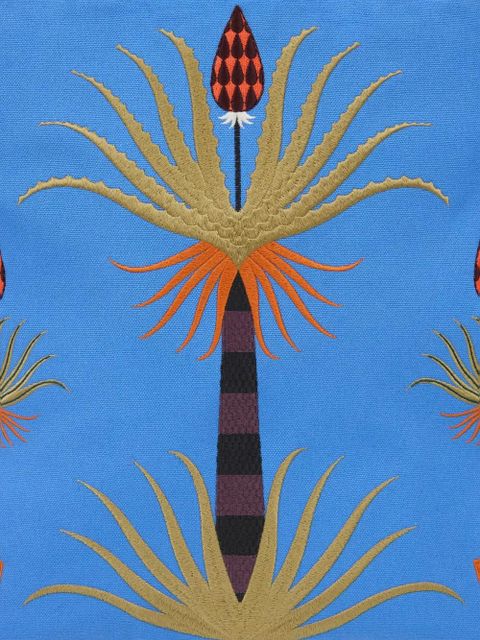 ETRO x Agostino Iacurci canvas tote bag - Blue