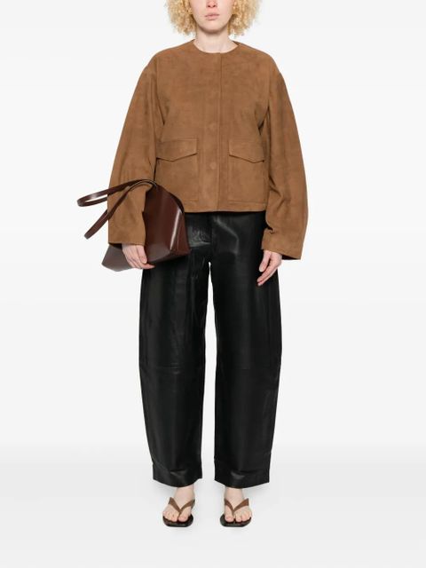 St. Agni suede jacket - Brown - zdjęcie produktu nr 2